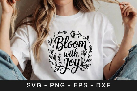 Bloom with Joy SVG Review: A Floral Inspirational Design for Real Projects