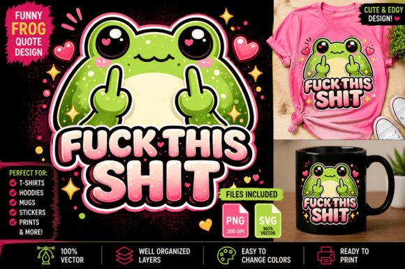 Fuck This Shit 😤PNG SVG