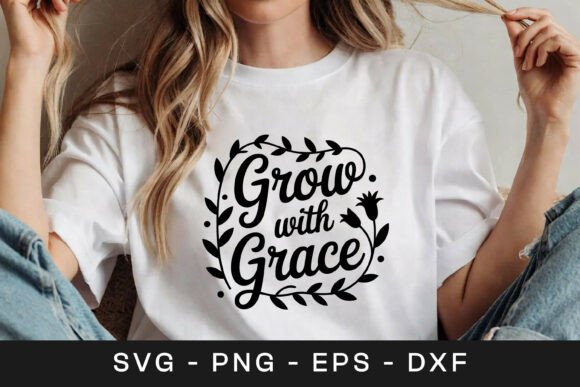 Grow with Grace Floral Inspirational SVG Review for Real Projects