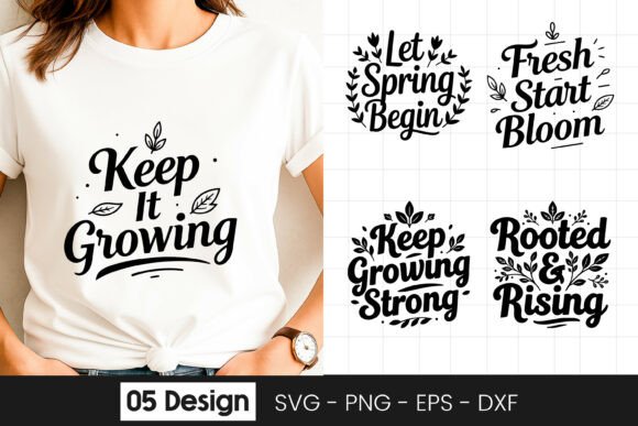 Keep It Growing Motivational SVG PNG Review for Real Embroidery Projects