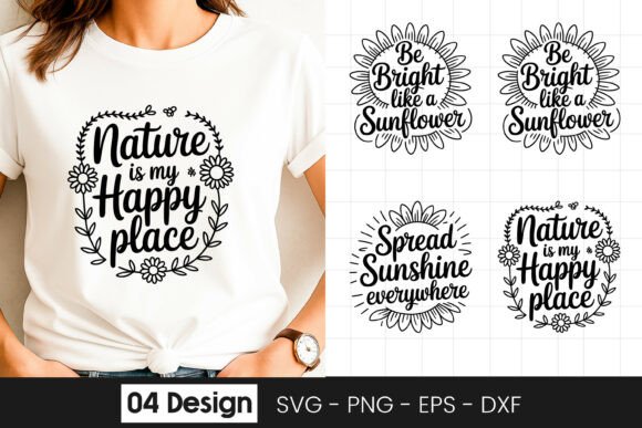 Nature Happy Place Floral SVG PNG Review: A Versatile Embroidery Design for Real Projects